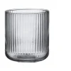 LadelleWasserglas 380ml Zephyr Ribbed anthrazit