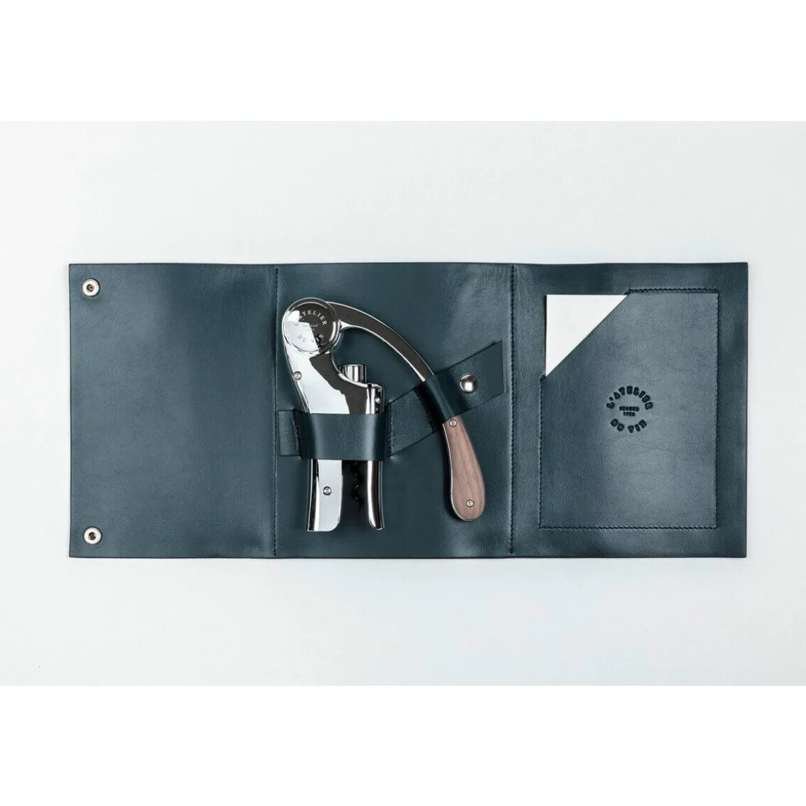 L'atelier du vinGeschenkset Sommelier-Set Oeno Motion 2-tlg. Nomad Collection braun