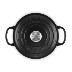 Le CreusetBräter mit Deckel 26 cm Signature Schwarz