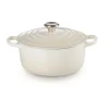 Le CreusetBräter mit Deckel 26 cm Signature Meringue
