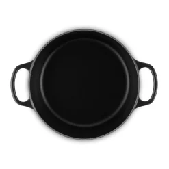 Le CreusetBräter mit Deckel 22 cm Signature Schwarz