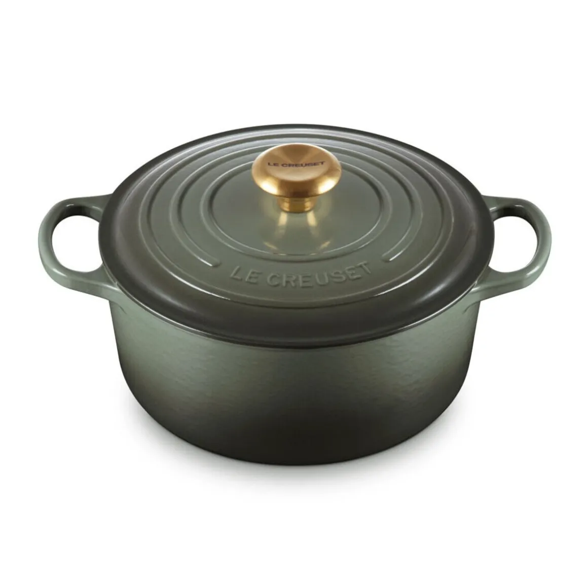 Le CreusetBräter mit Deckel 24 cm Signature Thyme