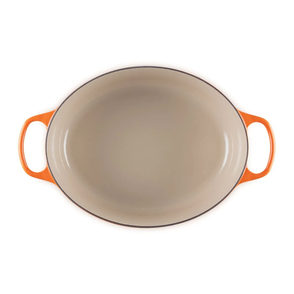 Le CreusetBräter mit Deckel 35 cm Signature Ofenrot