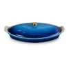 Le CreusetFischbackform mit Deckel 34 cm Tradition Azure