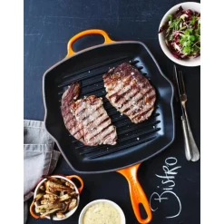 Le CreusetGrillpfanne 26 cm Signature ofenrot