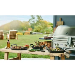 Le CreusetGrillpfanne 35x27 cm BBQ Outdoor Schwarz
