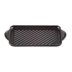 Le CreusetGrillplatte 38x21 cm Classic schwarz
