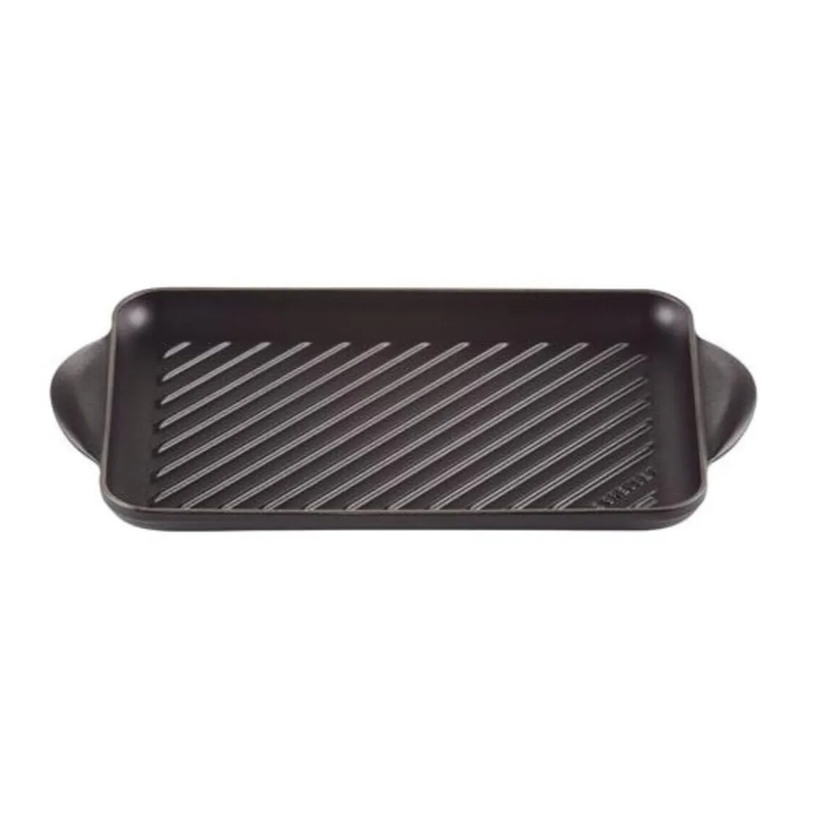 Le CreusetGrillplatte 38x21 cm Classic schwarz