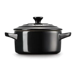 Le CreusetMini Cocotte 10 cm schwarz