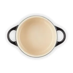 Le CreusetMini Cocotte 10 cm schwarz