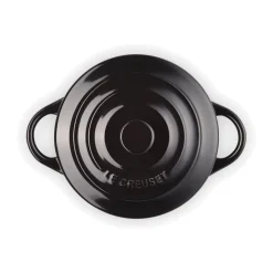 Le CreusetMini Cocotte 10 cm schwarz