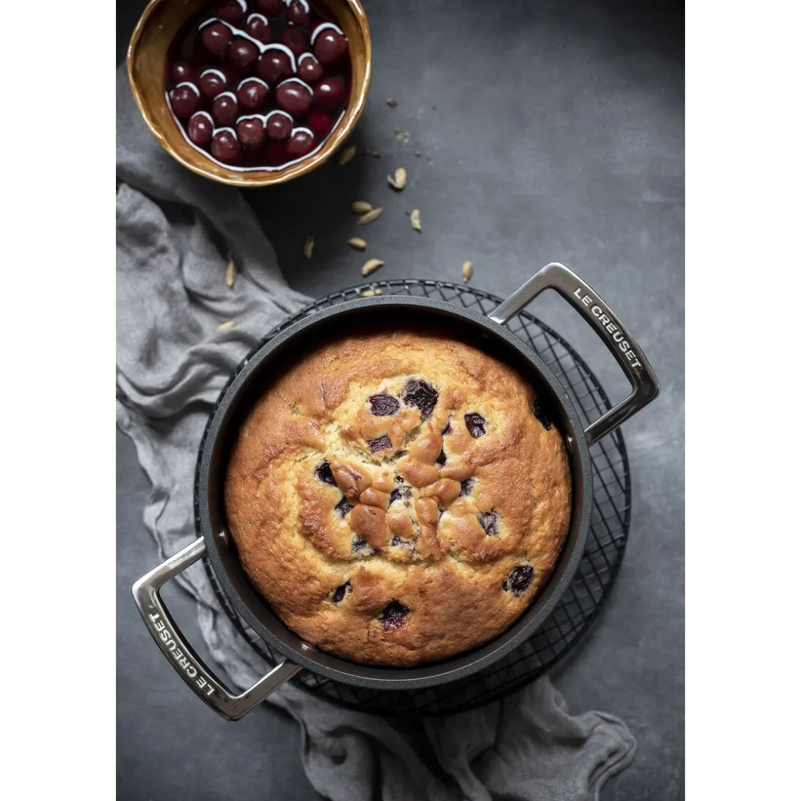 Le CreusetPaella Pfanne 32 cm Aluminium antihaft