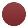 LINDDNAGlasuntersetzer 10 cm Circle Bull red