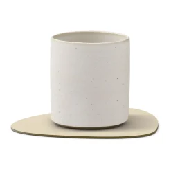 LINDDNAGlasuntersetzer 11x13 cm Curve Corduroy vanilla