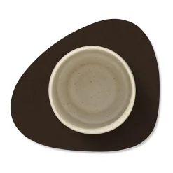 LINDDNAGlasuntersetzer 11x13 cm Curve Nupo hazel