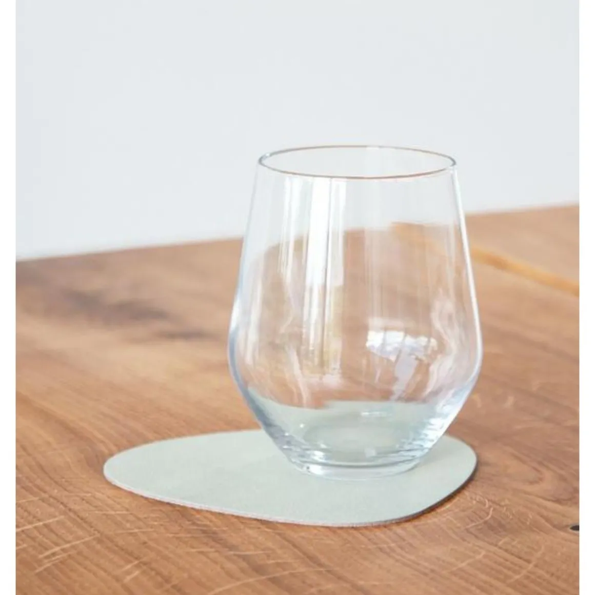 LINDDNAGlasuntersetzer 11x13 cm Curve Nupo olive green