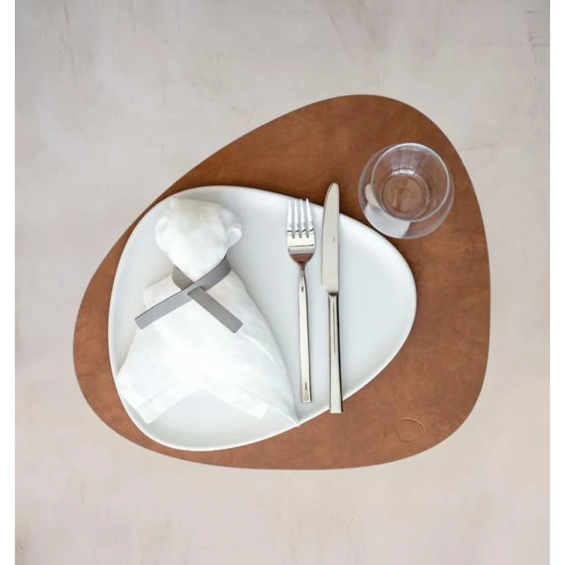 LINDDNATischset L 37x44 cm Curve Nupo nature