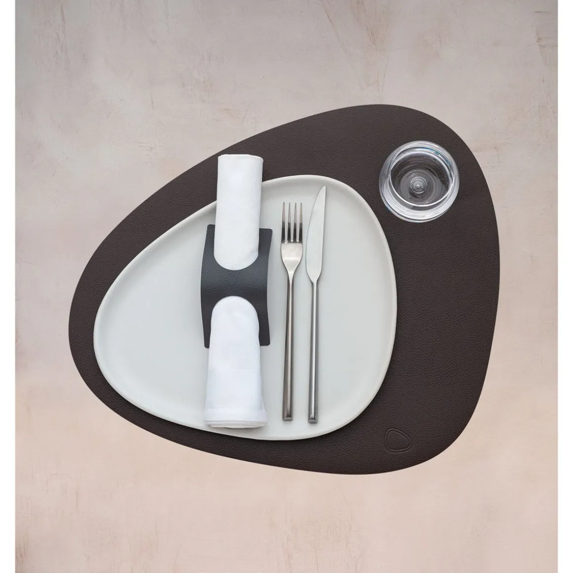 LINDDNATischset L 37x44 cm Curve Serene hazel