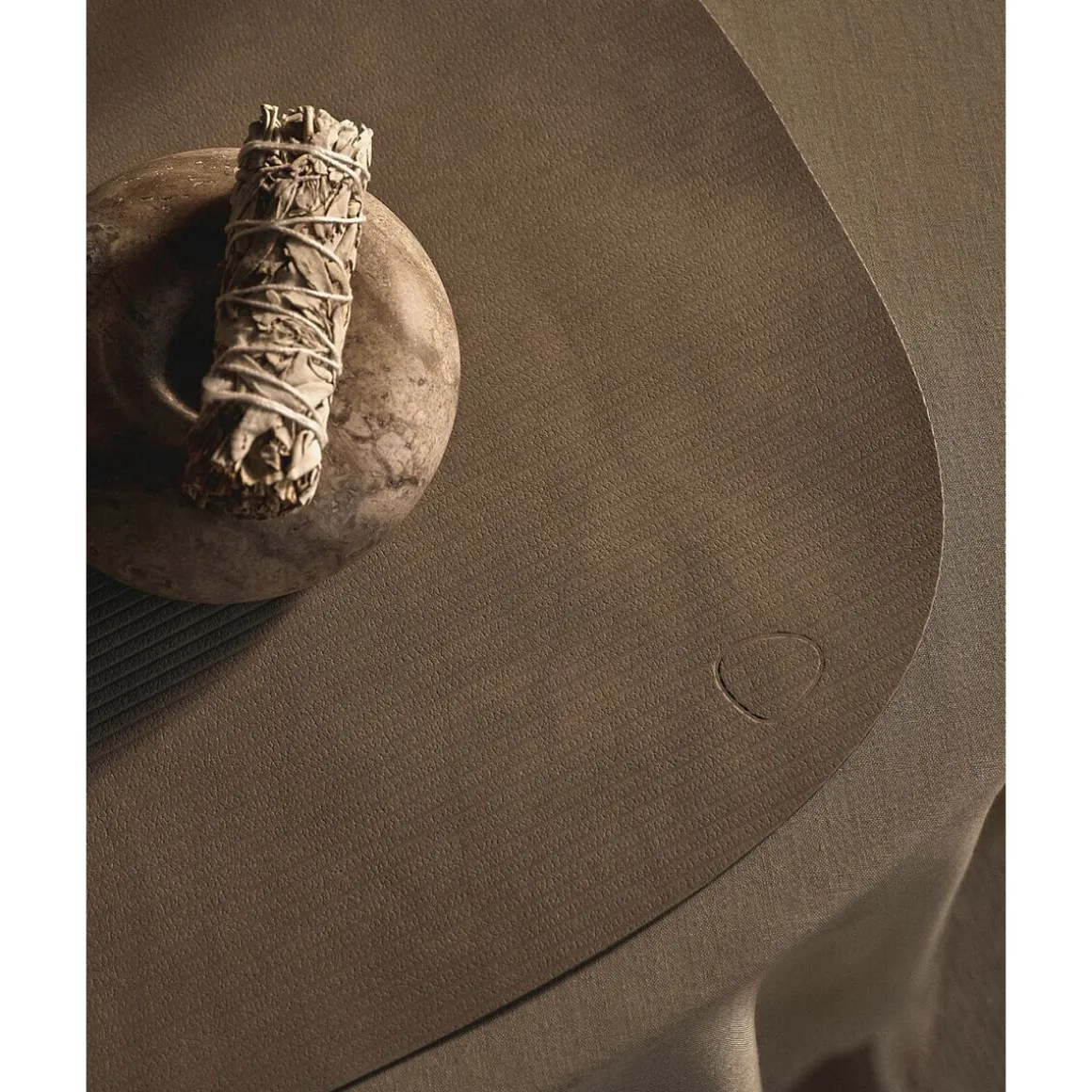 LINDDNATischset L 37x44 cm Curve Corduroy nomad grey