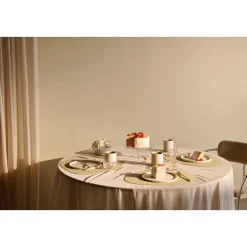 LINDDNATischset L 37x44 cm Curve Nupo lemon sorbet