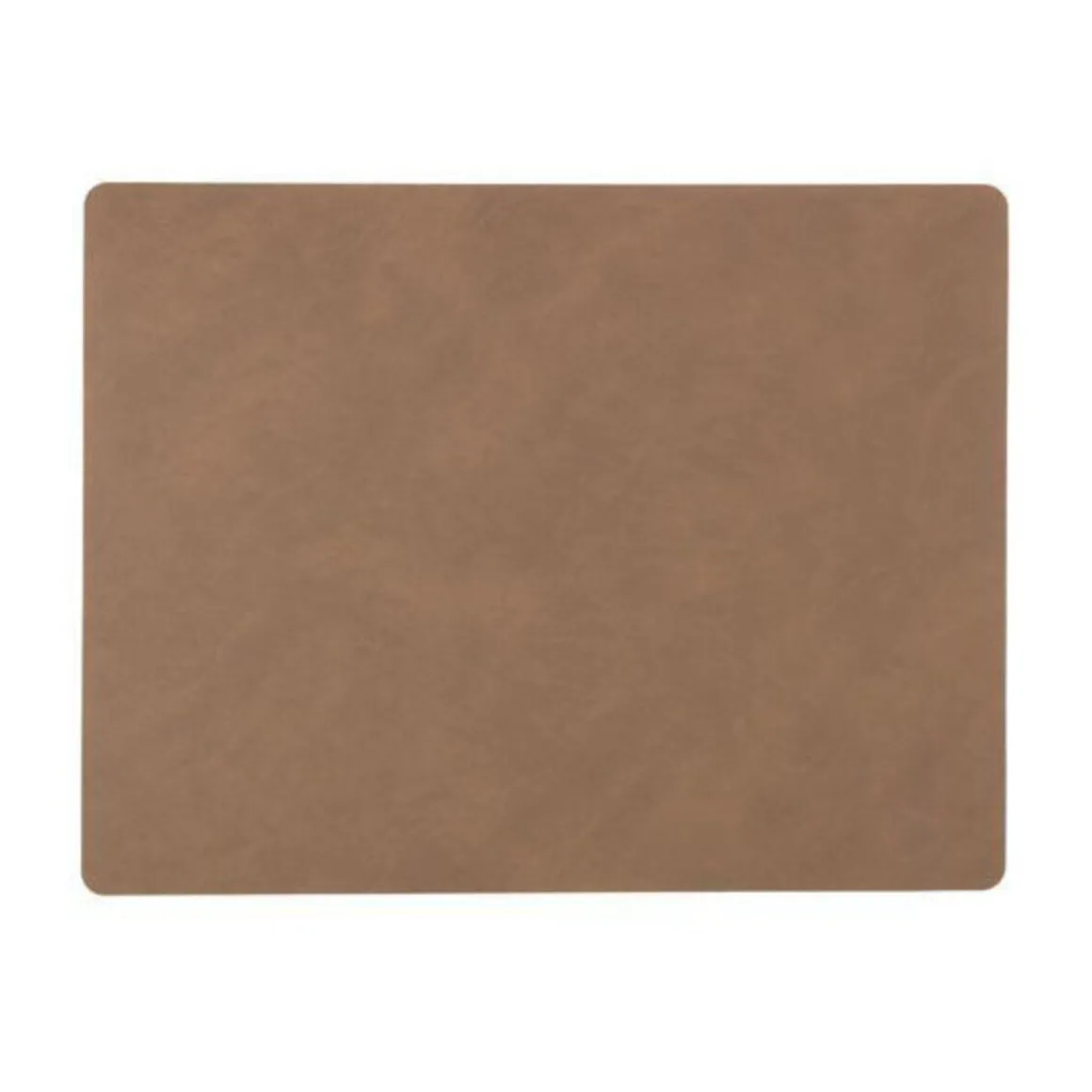 LINDDNATischset L 35x45 cm Square Nupo brown