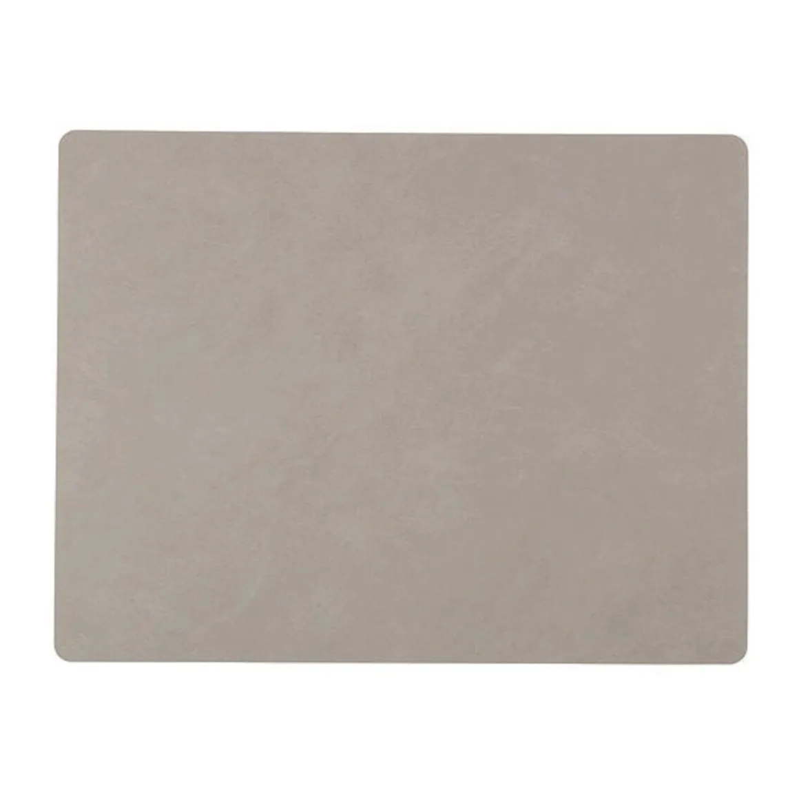LINDDNATischset L 35x45 cm Square Nupo light grey
