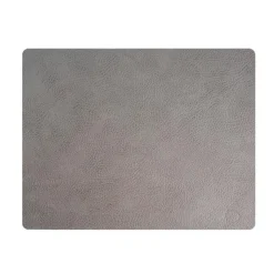 LINDDNATischset L 35x45 cm Square Hippo grey