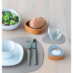 LINDDNATischset M 31x35 cm Curve Nupo clay brown