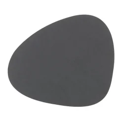 LINDDNATischset S 24x28 cm Curve Nupo anthracite