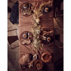 Lovely LinenTischdecke 145x300 cm Lovely Almond