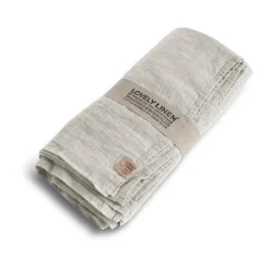 Lovely LinenTischdecke 145x380 cm Lovely Light Grey
