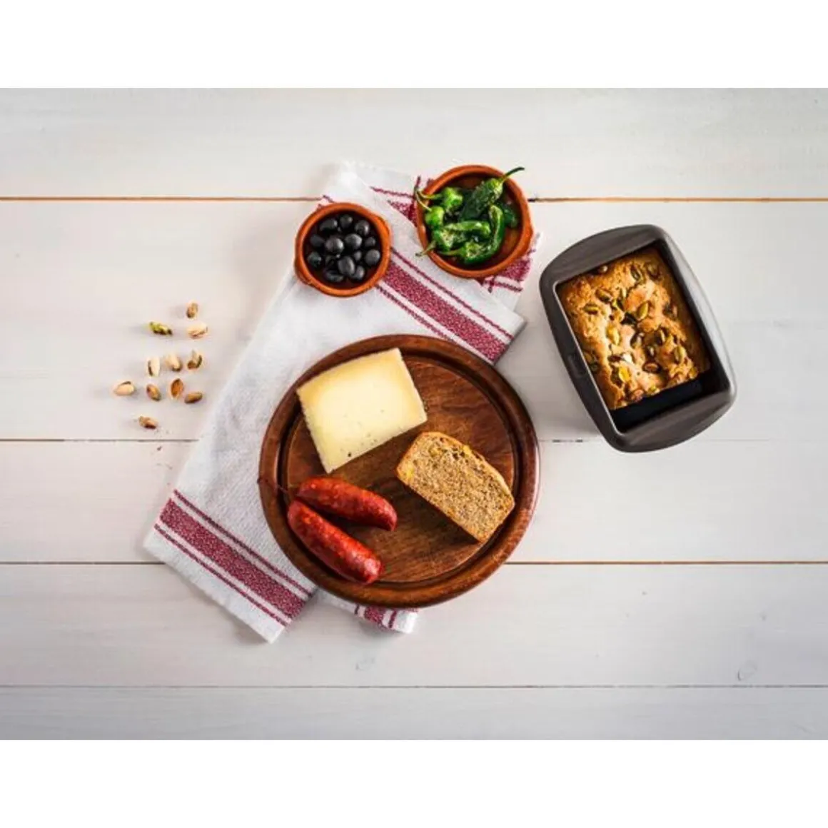 LurchBrotbackform Batzen Flexiform braun 10,5x7x14cm