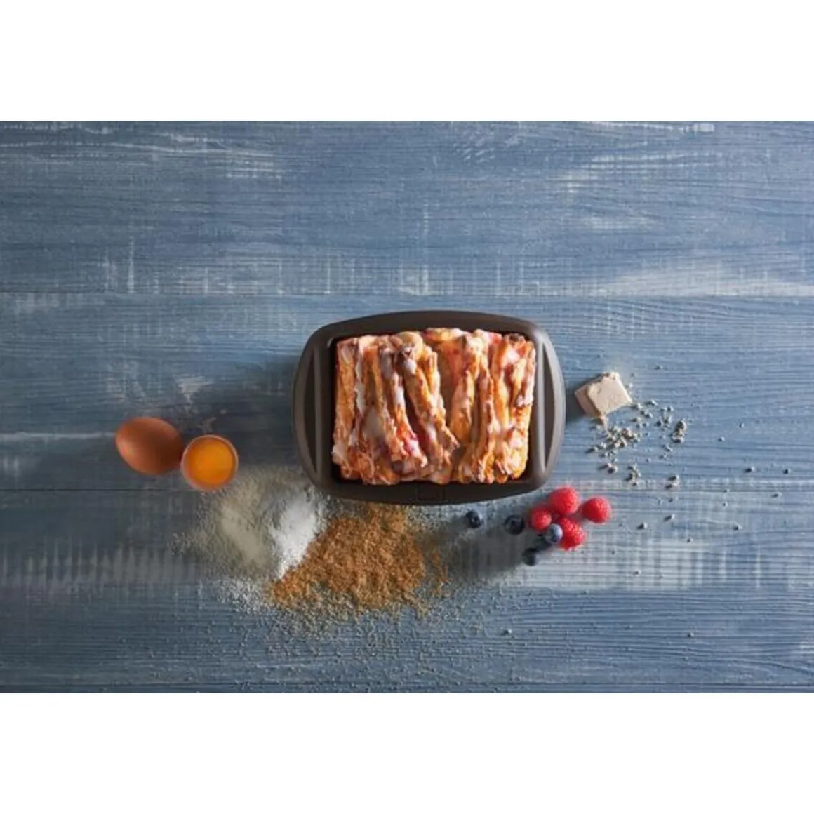 LurchBrotbackform Batzen Flexiform braun 10,5x7x14cm