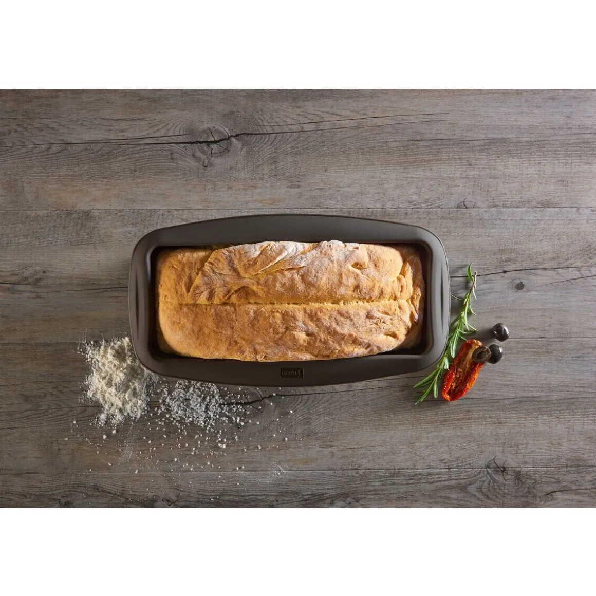 LurchKastenform 30 cm Flexi-Form braun