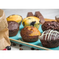 LurchMuffinförmchen 12 Stück FlexiForm Muffinliner mehrfarbig