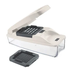 LurchWürfel-/Stifteschneider 3-tlg. steingrau/weiß