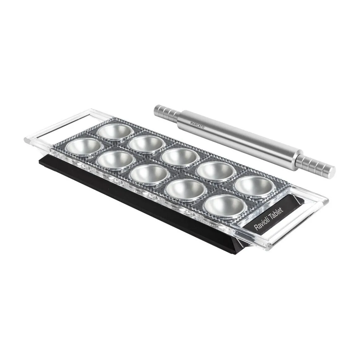 MarcatoRavioli Tablett 34x12 cm schwarz