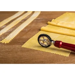 MarcatoTeigrädchen Pastawheel 15 cm rot