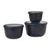 MepalStarter Set Cirqula hoch Multibowl 3tlg. nordic black