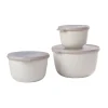 MepalStarter Set Cirqula hoch Multibowl 3tlg. nordic white