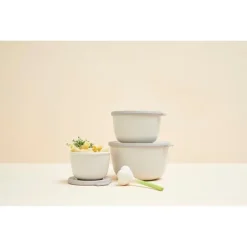 MepalStarter Set Cirqula hoch Multibowl 3tlg. nordic white