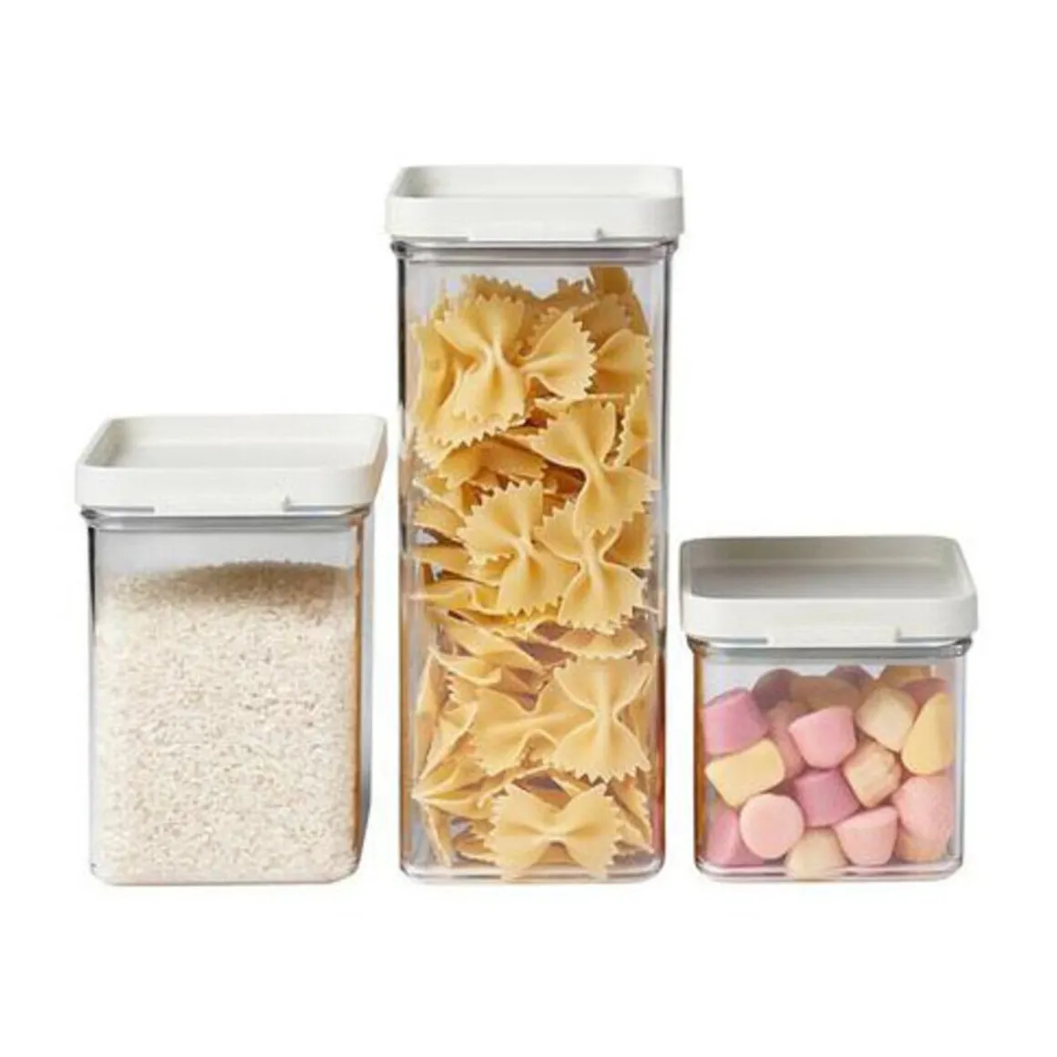 MepalVorratsdosen Set Omnia 3tlg. nordic white