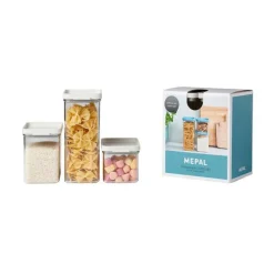 MepalVorratsdosen Set Omnia 3tlg. nordic white