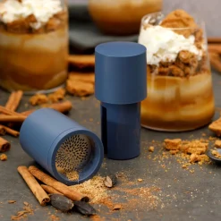 MicroplaneGewürzmühle 2in1 12 cm Speciality Denim Blue