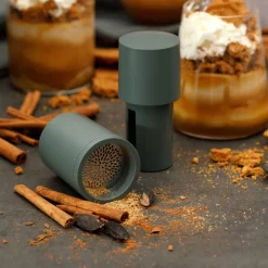 MicroplaneGewürzmühle 2in1 12 cm Speciality Eucalyptus Green