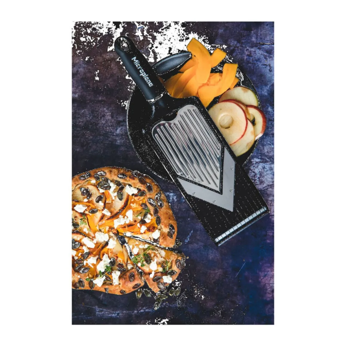 MicroplaneV-Hobel mit Julienneklingen-Einsatz 36 cm Speciality schwarz