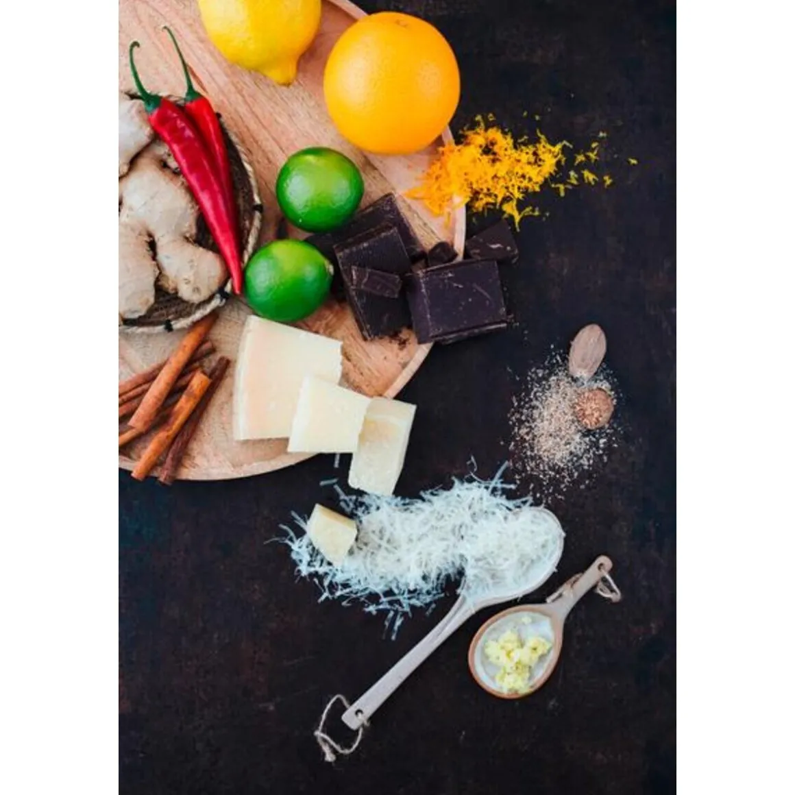 MicroplaneZester-Reibe 33 cm Premium Classic Eukalyptus Grün