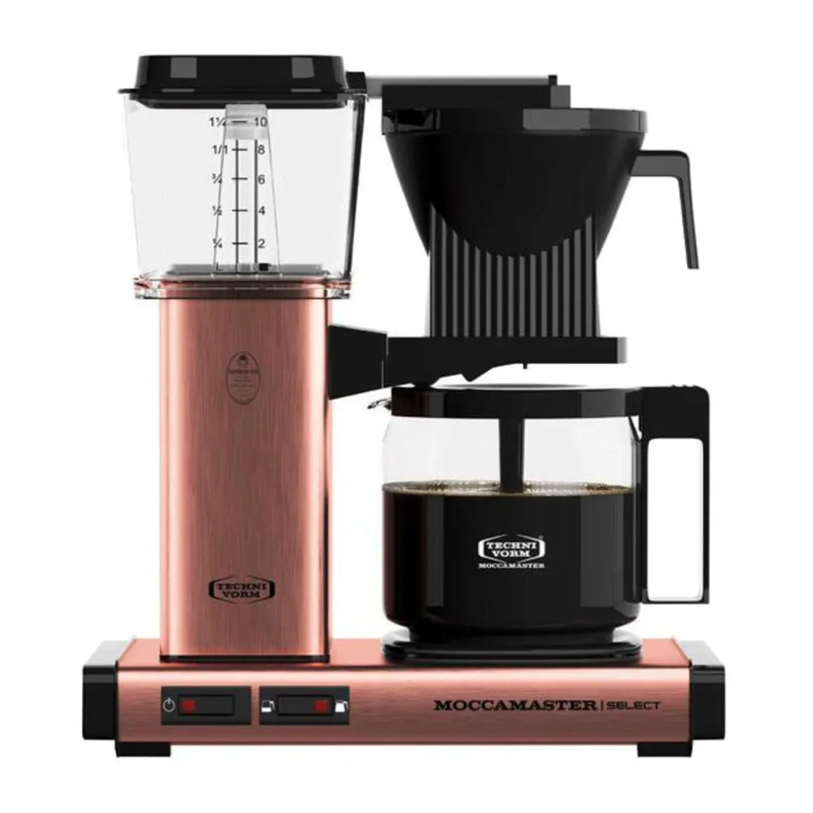 MoccamasterKaffeemaschine KBG 1,25 l 1520 W Select copper
