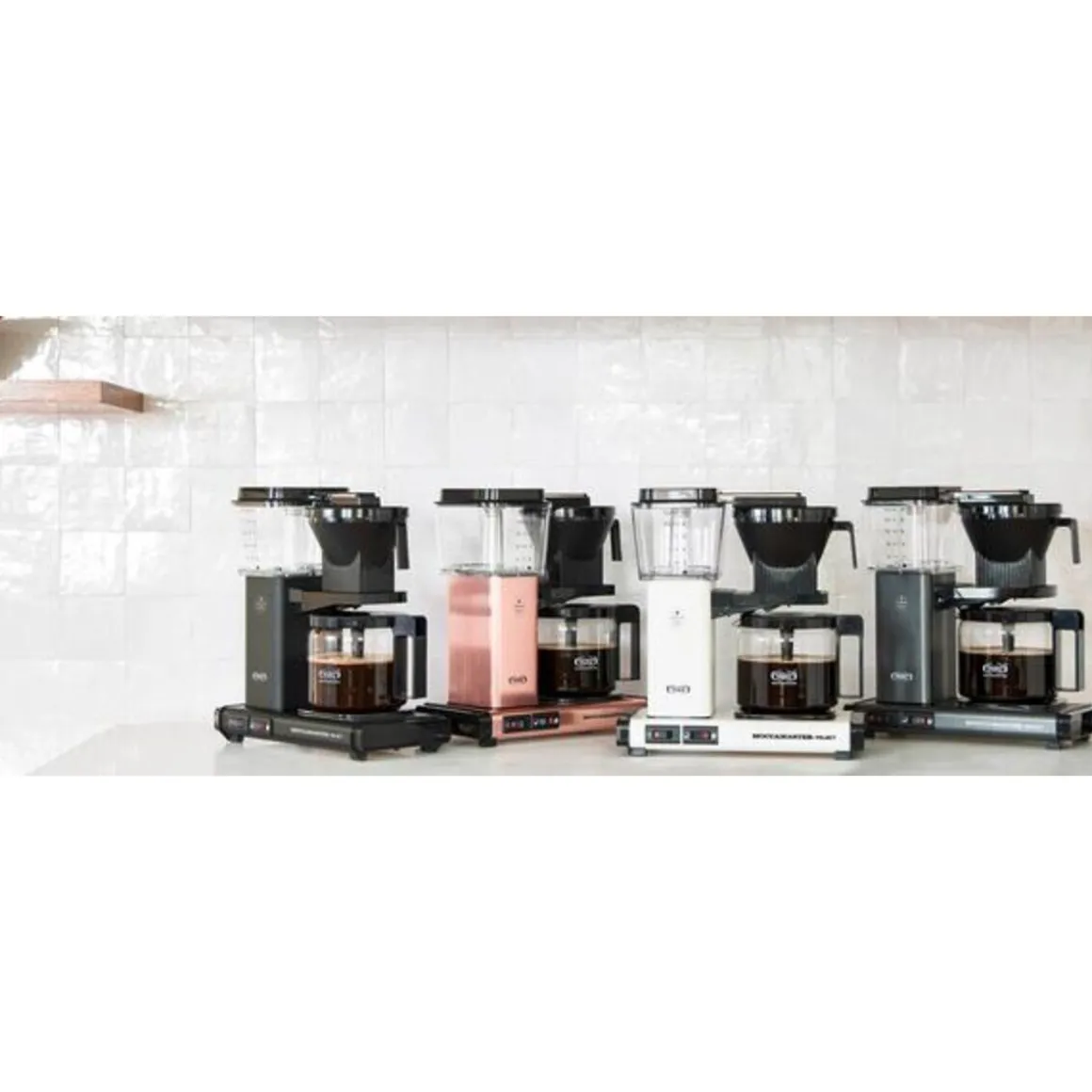 MoccamasterKaffeemaschine KBG 1,25 l 1520 W Select stone grey