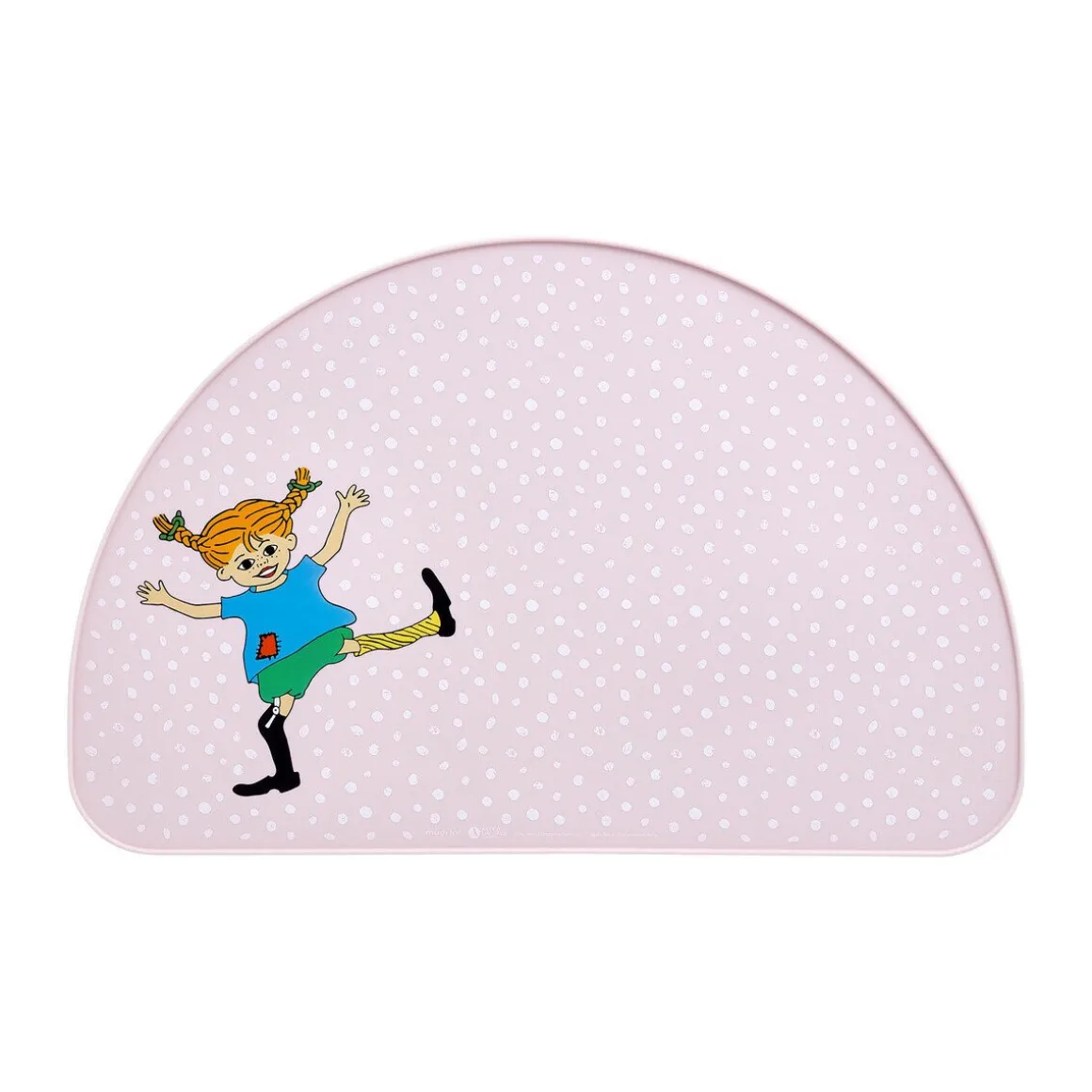 MuurlaPlatzmatte 42x27 cm Pippi rosa
